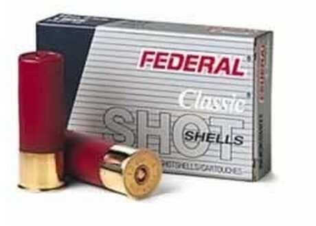 12 Gauge 5 Rounds Ammunition Federal Cartridge 2 3/4" 9 Pellets Lead #00 Buck