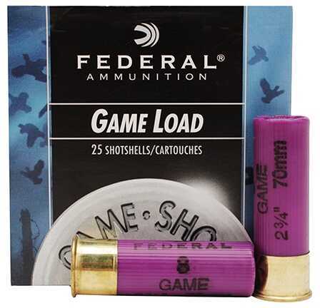 16 Gauge 25 Rounds Ammunition Federal Cartridge 2 3/4" 1 oz Lead #8