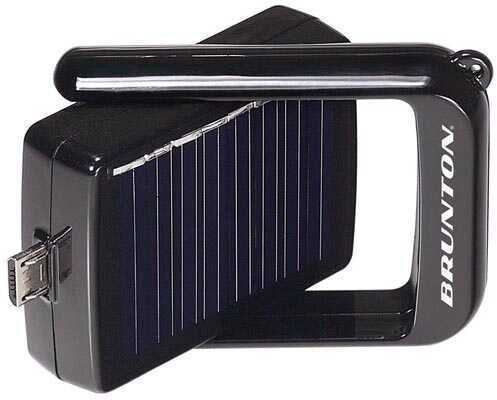 Brunton Bump Power Pack 550 mAh Rechargeable Battery w/Solar Panal Apple F-BUMP-APL