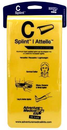 Click to see larger image. Adventure Medical Kits / Tender Corp AMK C-Splint 7010-0402