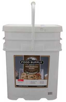 Food Supply Depot 20 Pouch Bucket Mushroom Risotto 90-04205