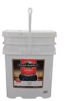 Food Supply Depot 12 Pouch Bucket Black Beans 90-04265