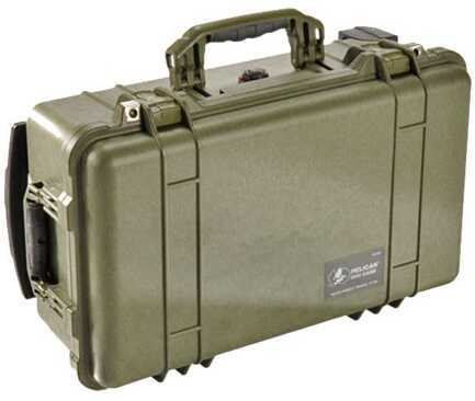 Pelican 1510 Hard Case NF, Wl/Nf, OD Green 1510-001-130