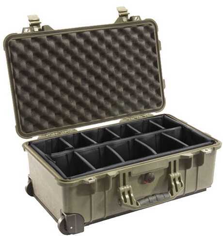 Pelican 1514 Hard Case Wl/Dd, OD Green 1510-004-130