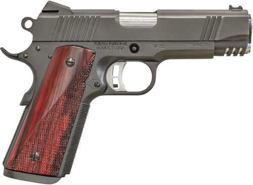 Fusion 1911 Riptide Commander Pistol 9mm 4.25 in. barrel (1) 8rd Standard Dovetail sight Chrome Black finish