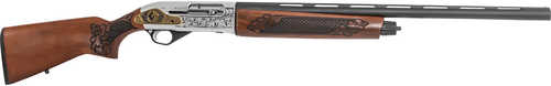 Fusion Firearms Liberty Bali Shotgun 12 ga. Chamber: 3" Capacity: 4+1 Sight/Base: Front Fiber Optic, Bead, Receiver top dovetail for rail/accessories Stock Finish: Walnut, Satin poly finished with checkering