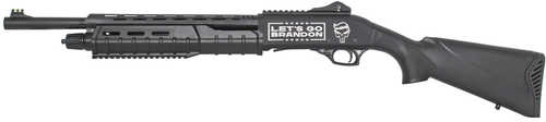 Fusion Liberty Basking Shotgun 12 ga. Lets Go Brandon in barrel 3 in. chamber 5 rd capacity Black synthetic finish