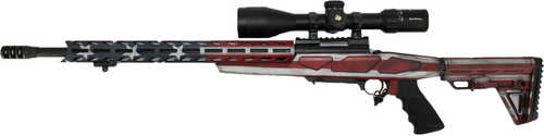 Howa M1500 Mini APC Rifle 223 Rem. 20 in. barrel, 10 rd capacity, USA Flag Package, stars and stripes synthetic finish