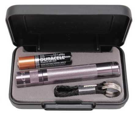 Maglite Solitaire LED Flashlight 1AAA in Gray J3A092