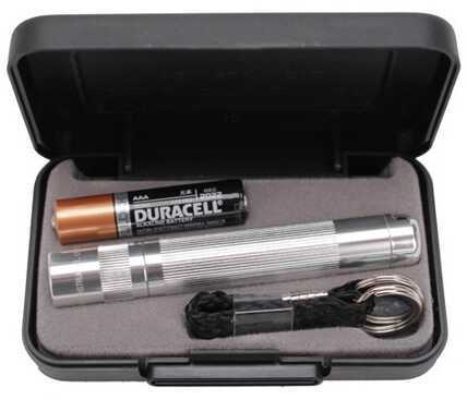 Maglite Solitaire LED Flashlight 1AAA, Silver J3A102