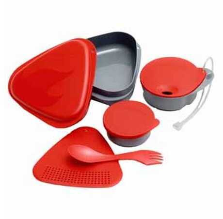 Light My Fire Outdoor Meal Kit Red S-MK-BLISTER-T-RED