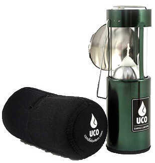 UCO Original Candle Lantern Anodized Green Md: L-AN-KIT-GREEN