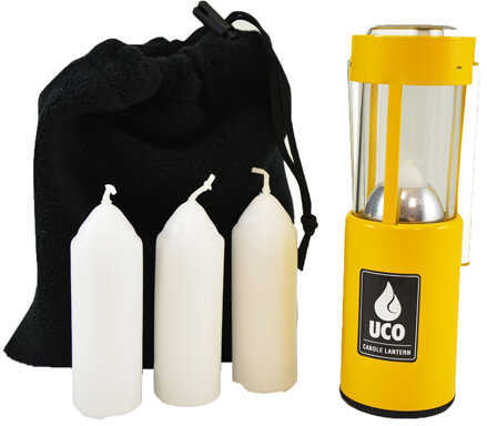 Original Candle Lantern Value Pack 3 Candles and Storage Bag, Yellow Md: L-C-VPUCO-YELLOW