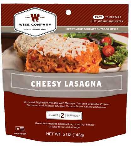 Wise Foods Entrée in Pouch Cheesy Lasgna 2 Servings 03-705