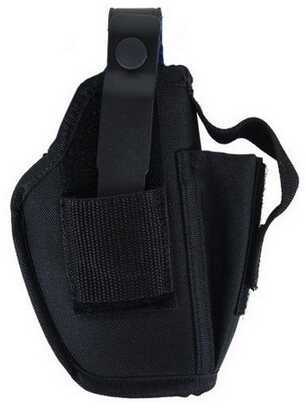 Allen Cases Ambidextrous Hip Holster w/Mag Pouch, Medium, Black 44501