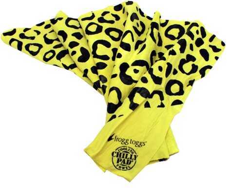 Frogg Toggs Frogg-edelic Chilly HiViz Yellow/Black Leopard CPP100-147L