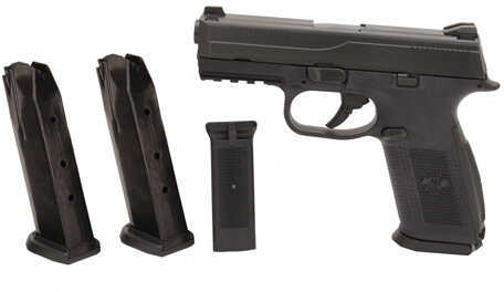 FNH USA FNS-40 No Safety 40 S&W 14 Round, 3 Magazines Black/Black Semi Automatic Pistol 66760