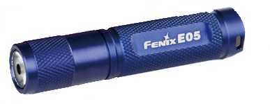 Fenix E Series 27 Lumen, AAA, Blue E05-BLU
