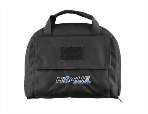 Hogue Grips Pistol Case Black 9" X 12" With Front Pocket And Handles 59250-img-0