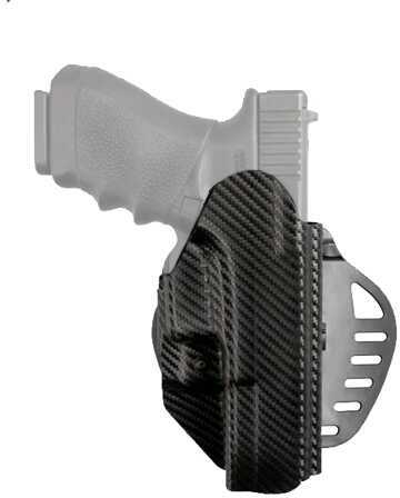Hogue Powerspeed ARS Stage 1 CarbonFiber Weave Hoslter C10, for Glock 20, 21, Right Hand 52820