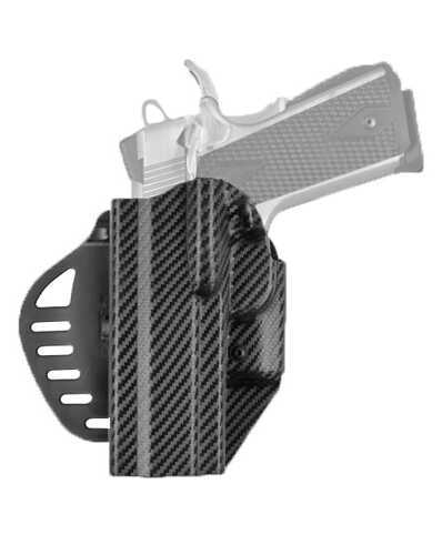 Hogue Powerspeed ARS Stage 1 CarbonFiber Weave Hoslter C16 Commander, 1911 Left Hand Md: 52944