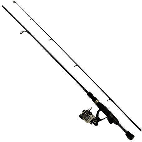 Zebco / Quantum Qray Spinning Combo 56" Length 2 Piece Rod 5.2:1 Gear Ratio 5+1 Bearings Ambidextrous Md: QRA10