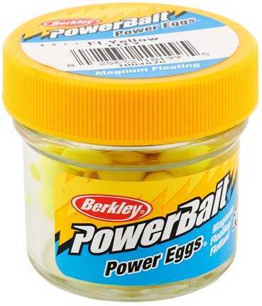Berkley Trout/Salmon Power Eggs Floating Magnum Fluorescent Yellow 1004876