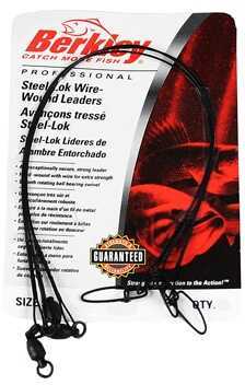 Berkley Wire-Wound Steelon Leaders 9" 20 lbs, Black 1011682