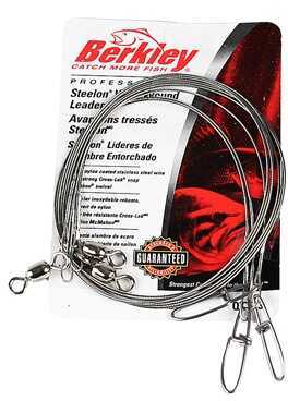 Berkley Wire-Wound Steelon Leaders 12" 20 lbs, Bright 1011685