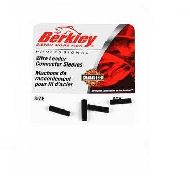 Berkley Connector Sleeve Black, Per 25 1012014