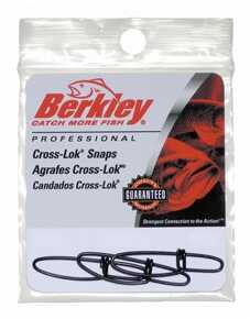 Berkley Cross-Lok Snaps, Black Size 3 1012371