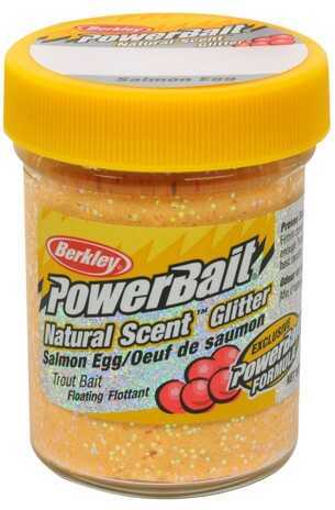 Berkley PowerBait Natural Scent Glitter Trout Bait Salmon Egg Peach 1203185