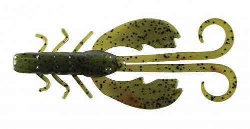 Berkley Powerbait Crazy Legs Chigger Craw, 4" Watermelon 1307384