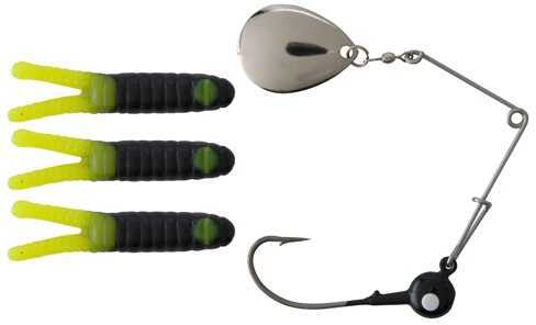 Johnson Beetle Spin, 1.5" Black Chartreuse 1119440