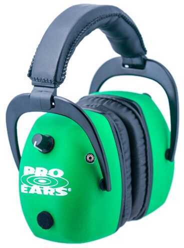 Pro Ears Pro Mag Gold Neon Green GS-DPM-NG