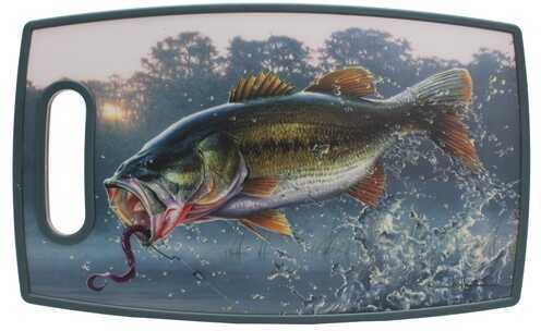 Click to see larger image. Rivers Edge Products Cutting Board Rectangular, Bass 826