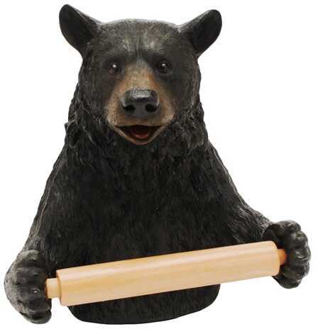 Click to see larger image. Rivers Edge Products Toilet Paper Holder Cute Bear 486