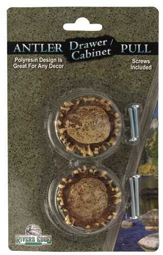 Rivers Edge Products Drawer Handle/Knobs 2 Pack, Antler 657