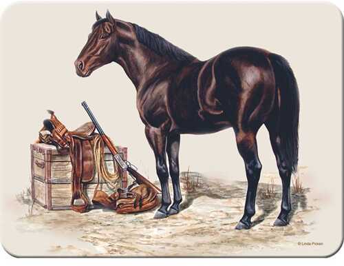 Click to see larger image. Rivers Edge Products Cutting Board Horse w/Saddle 735