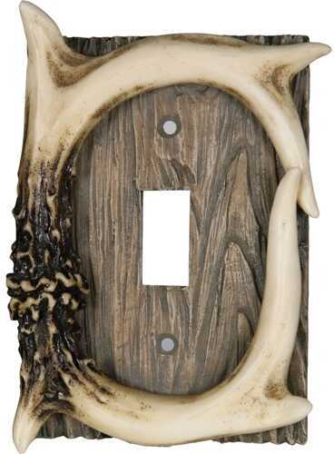 Rivers Edge Products Single Switch Cover Deer Antler 551