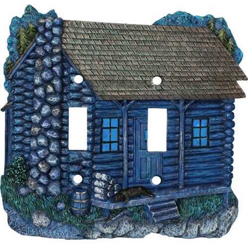 Rivers Edge Products Double Switch Cover Cabin 621