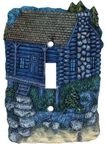 Click to see larger image. Rivers Edge Products Single Switch Cover Cabin 620