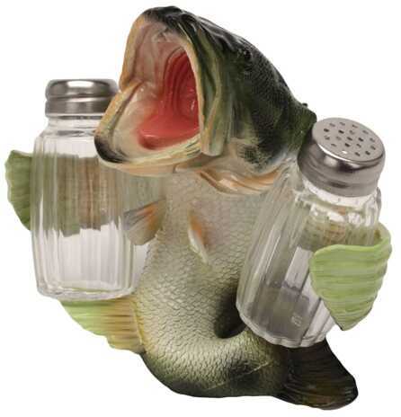 Click to see larger image. Rivers Edge Products Salt and Pepper Shaker Bass 583