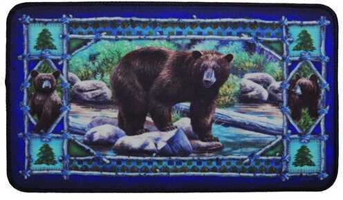 Click to see larger image. Rivers Edge Products Door Mat, 30"x18" Bear 1863