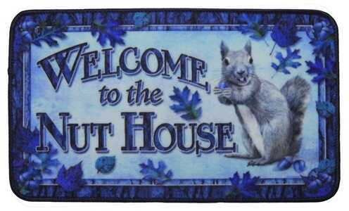 Rivers Edge Products Door Mat, 30"x18" Nut House 1864