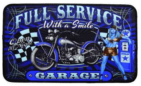 Rivers Edge Products Door Mat, 30"x18" Full Service Motorcycle 1875