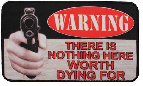 Click to see larger image. Rivers Edge Products Door Mat, 30"x18" There Is Nothing 1868