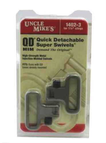 Uncle Mike's Mil-Spec QD SS MIM Swivel Black 1.25" 1402-3