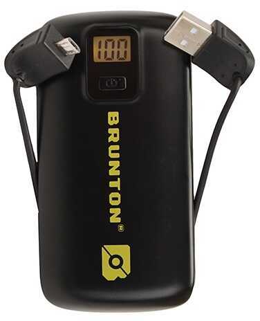 Brunton Metal 4400 mAh, 3x Charges - Black F-METAL-BK
