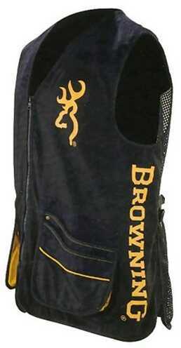 Browning Team Vest, Black/Gold Xx-Large Md: 3051549905